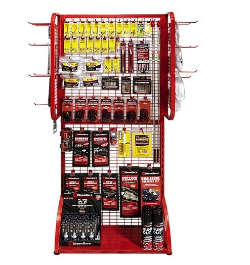 PROSHOT PRO-SHOT AND KLEENBORE COMBO CHERRY DISPLAY 30IN WIDE DISPLAY W/ WINGS PS-KB-COMBO - Taurus Savings